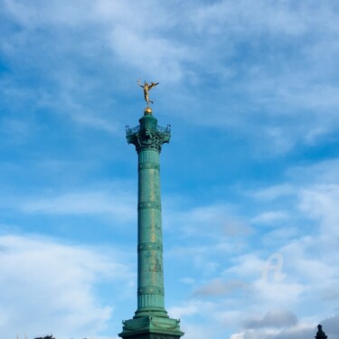 Fotografia intitolato "La colonne de Juill…" da Balagour, Opera d'arte originale, Fotografia digitale