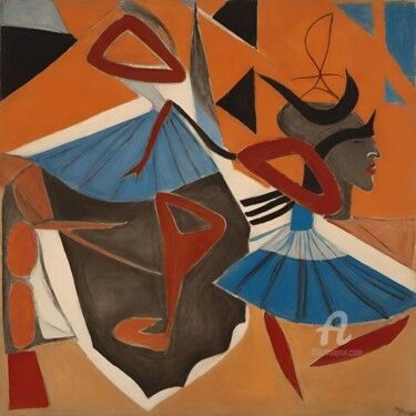 Arts numériques intitulée "Mind away" par Artynkom, Œuvre d'art originale, Impression numérique