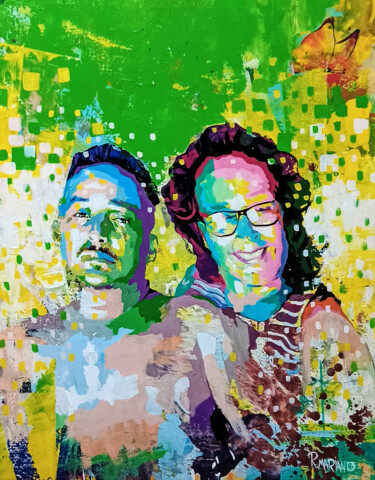绘画 标题为“Painting Acrylic Fa…” 由Rodrigo Mariano Da Silva Barbosa, 原创艺术品, 丙烯