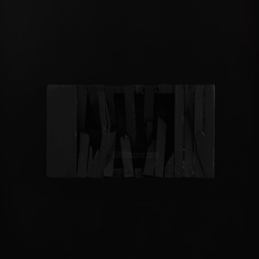 Laisse tomber V 雕塑 标题为“Laisse tomber V” 由Dominic St-Aubin, 原创艺术品, 石膏 安装在木板上
