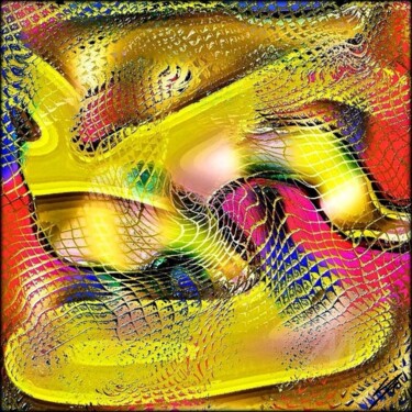 数字艺术 标题为“VARIATION "523"” 由Christa Kloß, 原创艺术品, 2D数字工作