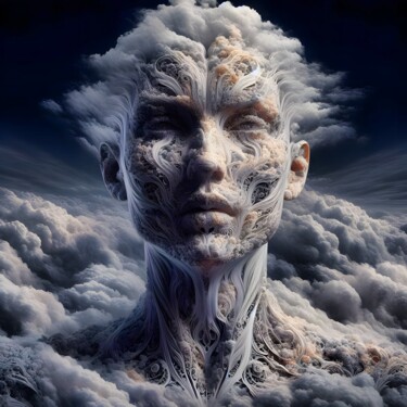 数字艺术 标题为“100 Faces of God_036” 由Александр Погодин, 原创艺术品, AI生成的图像