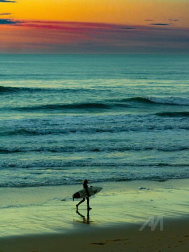 摄影 标题为“The Surfer- Photogr…” 由Maxime Guengant, 原创艺术品, 数码摄影