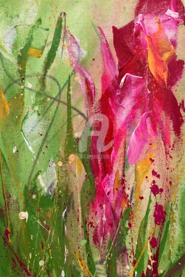 제목이 "I am alive! II"인 미술작품 Nathalie Morin로, 원작, 아크릴