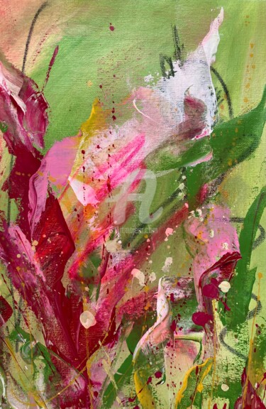 제목이 "I am alive! I"인 미술작품 Nathalie Morin로, 원작, 아크릴