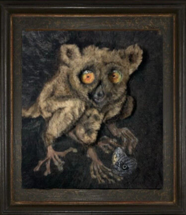 雕塑 标题为“"Ловец"” 由Furrier Art, 原创艺术品, 油