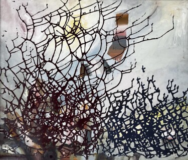"Autumn garden" başlıklı Tablo Stanislav Yushkov tarafından, Orijinal sanat, Zamklı boya Ahşap panel üzerine monte edilmiş