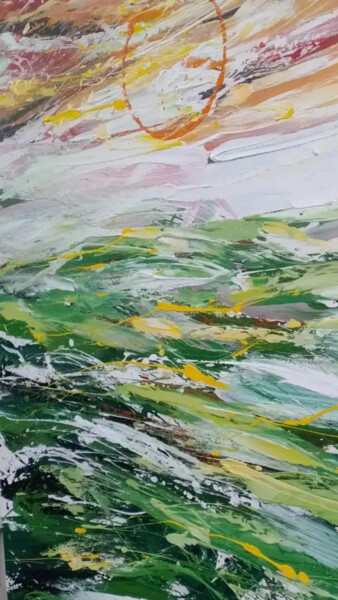 Whispers of Dawn "Whispers of Dawn" başlıklı Tablo J. Woko tarafından, Orijinal sanat, Akrilik