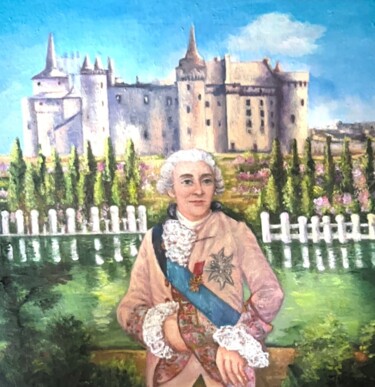 绘画 标题为“Louis XVI” 由Lola Jumaeva Novikova, 原创艺术品, 油