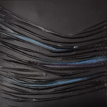 Painting titled "В ПОТОКЕ. НАЧАЛО." by Iuliia Konkova, Original Artwork, Acrylic