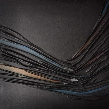 Painting titled "В ПОТОКЕ. ИТОГ." by Iuliia Konkova, Original Artwork, Acrylic