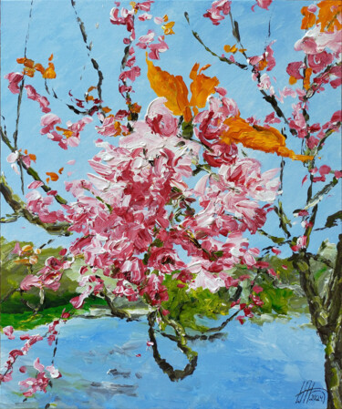 Peinture intitulée "Sortilège" par Antoine Juliens, Œuvre d'art originale, Acrylique Monté sur Carton