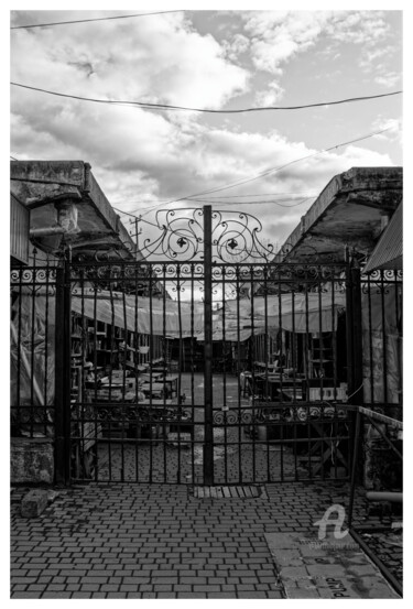 Photographie intitulée "portail fermé" par Oleg Andrienko, Œuvre d'art originale, Photographie numérique