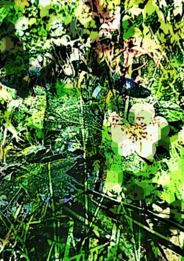 Digital Arts titled "Avant la pluie" by Marcelle Delacité, Original Artwork, Digital Painting