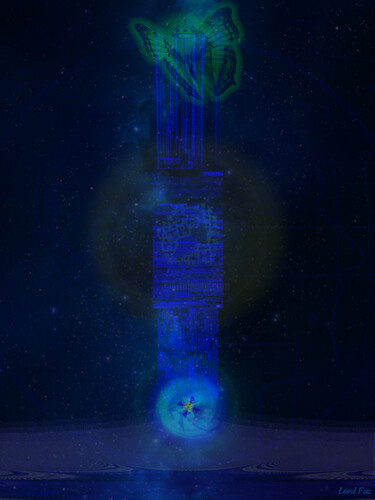 Digital Arts titled "The Mutation Point 8" by Lord Faz, Original Artwork, Digital Collage