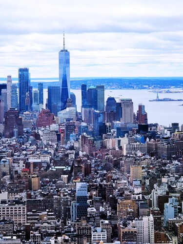 Towering Freedom NYC Photographie intitulée "Towering Freedom NYC" par Troy Wilson-Ripsom, Œuvre d'art originale, Photographie numérique