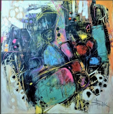 제목이 "MARBLES III"인 미술작품 Sonja Brzak로, 원작, 기름