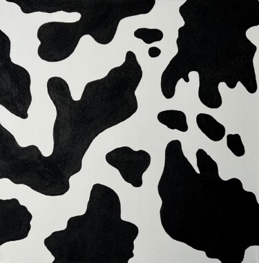 绘画 标题为“Cow Pattern” 由Iryna Antoniuk (IRENA TONE), 原创艺术品, 丙烯