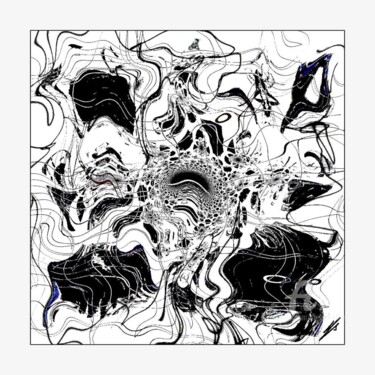 数字艺术 标题为“VARIATION "534"” 由Christa Kloß, 原创艺术品, 2D数字工作