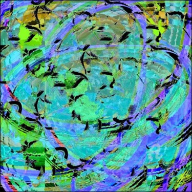 数字艺术 标题为“VARIATION "537"” 由Christa Kloß, 原创艺术品, 2D数字工作