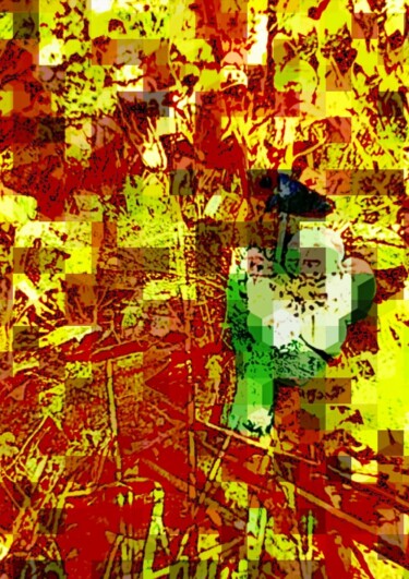 数字艺术 标题为“PENDANT LA PLUIE” 由Marcelle Delacité, 原创艺术品, 数字油画