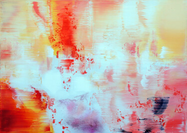 Peinture intitulée ".Ohne Titel, 100 x…" par Konstantin Grabowski, Œuvre d'art originale, Pigments Monté sur Châssis en bois