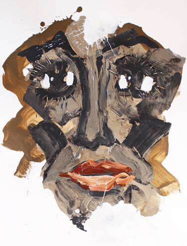 Cantante de Bosanova. - Bosanova singer. 绘画 标题为“Cantante de Bosanov…” 由Albert Cruells, 原创艺术品, 油