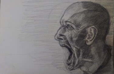 Disegno intitolato "......" da Jonathan Max-Bernard, Opera d'arte originale, Grafite