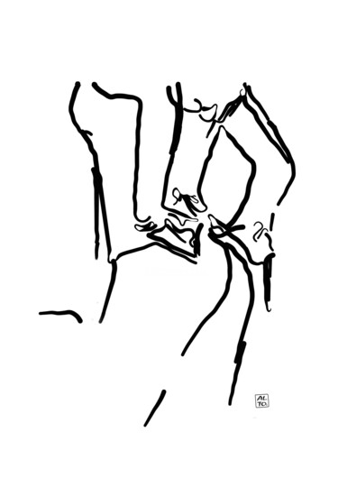印花与版画 标题为“L'ultimo nodo (Le d…” 由Al Torella, 原创艺术品, 丝网印刷