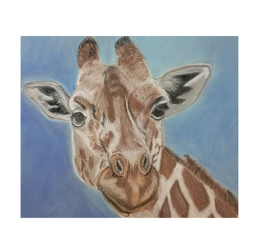 绘画 标题为“GIRAFE” 由Docto Design, 原创艺术品, 粉彩