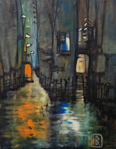 The main entrance Schilderij getiteld "The main entrance" door Inke Bemelmans, Origineel Kunstwerk, Acryl