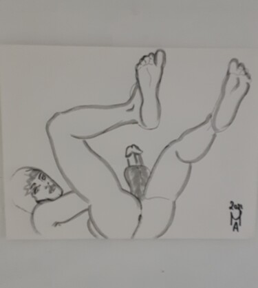 Türkische Bad. 绘画 标题为“Türkische Bad.” 由Angelo Marzullo, 原创艺术品, 标记