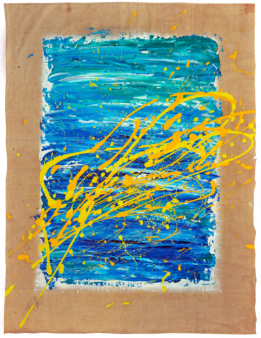 Costellazione extraspazio Schilderij getiteld "Costellazione extra…" door Andrea Speziali, Origineel Kunstwerk, Acryl