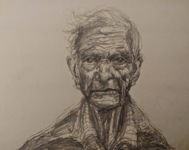 Disegno intitolato "........" da Jonathan Max-Bernard, Opera d'arte originale, Grafite