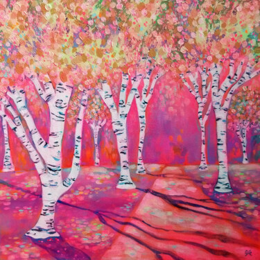 Peinture intitulée "In My Wildest Dreams" par Karen Rieger, Œuvre d'art originale, Acrylique Monté sur Châssis en bois