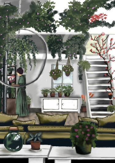 数字艺术 标题为“Progetti” 由Mariangela De Vita, 原创艺术品, 数字油画