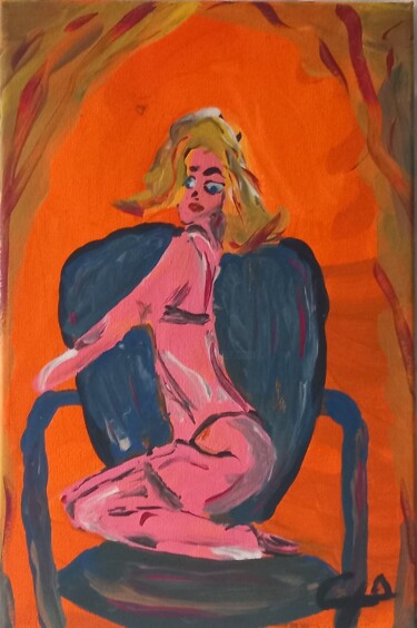 绘画 标题为“Painting "Blink"” 由Rikortgallery, 原创艺术品, 丙烯