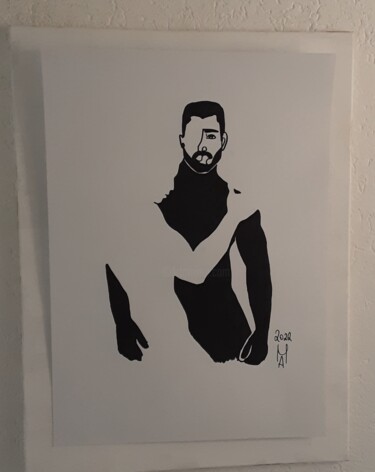 Rapport DOM-SUB. Peinture intitulée "Rapport DOM-SUB." par Angelo Marzullo, Œuvre d'art originale, Acrylique