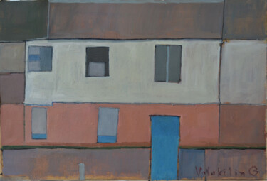 Composition No. 1 "Composition No. 1" başlıklı Tablo Hennadii Volokitin tarafından, Orijinal sanat, Petrol