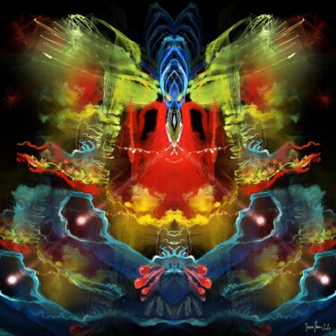 数字艺术 标题为“"Altar"” 由Paweł Jagła, 原创艺术品, 数字油画
