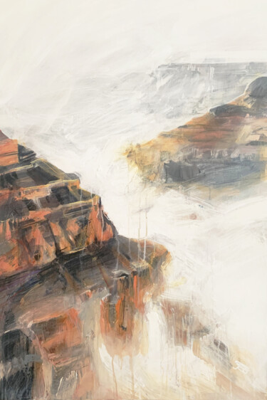 Grand Canyon No.3 Peinture intitulée "Grand Canyon No.3" par Ekaterina Glazkova, Œuvre d'art originale, Acrylique