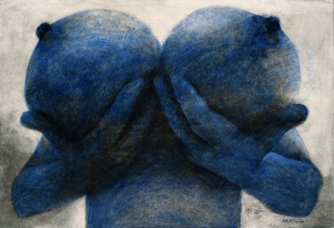 绘画 标题为“083-20” 由Waclaw Wantuch, 原创艺术品, 油