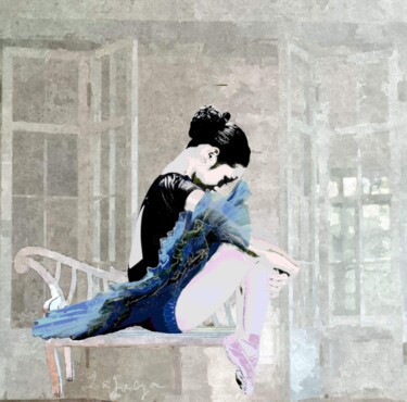 Arts numériques intitulée "repos" par Françoise Deleglise (Lajuya), Œuvre d'art originale, Peinture numérique