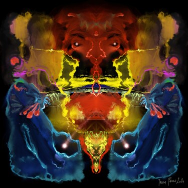 数字艺术 标题为“Altar IV” 由Paweł Jagła, 原创艺术品, 数字油画