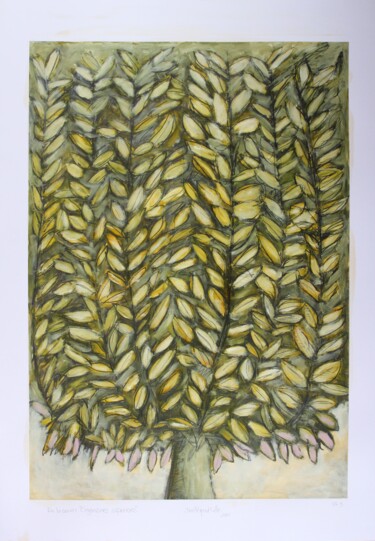 Pittura intitolato "De la serie: " Orga…" da Juan Rafael Calle Montoya, Opera d'arte originale, Olio