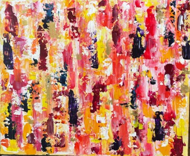 Peinture intitulée "Douceur" par Sara Kouyoumdjian, Œuvre d'art originale, Acrylique Monté sur Châssis en bois