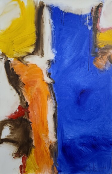 Painting titled "Saturday, 00.36 a.m." by Vittorio Alberto Roberto, Original Artwork, Oil