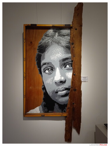 "Innocent portrait" başlıklı Tablo Ladamenrouge tarafından, Orijinal sanat, Sprey boya
