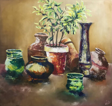 绘画 标题为“Still Life” 由Laiba Ayub Ayub, 原创艺术品, 油