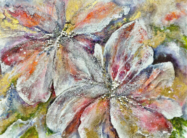 Malerei mit dem Titel "Colourful dreams I" von Kseniia Eliseeva, Original-Kunstwerk, Acryl